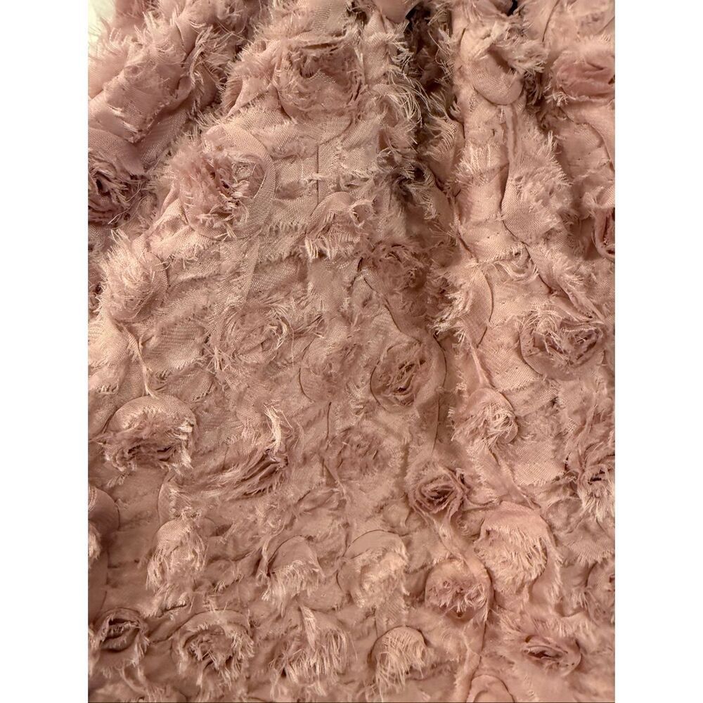 Snidel Mauve Rosette Swing Mini Skirt Sz F (Free) Medium Nwt — image 3 of 7